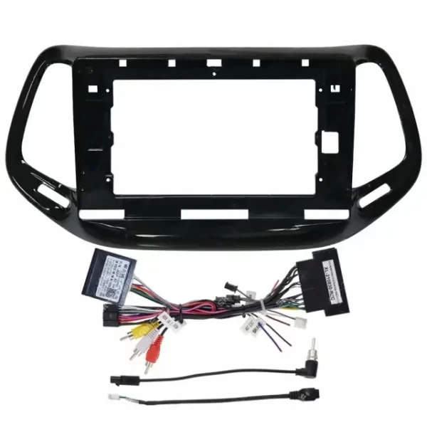 Car Frame Fascia Adapter Canbus Box Decoder For Jeep Cherokee Compass Android Radio Dash Fitting Panel Kit JEEP-RZ-04 (JP-004) - Image 3