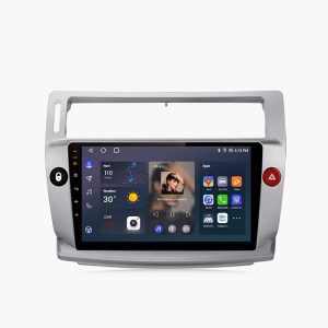 Car Frame Fascia Adapter Canbus Box Decode Android Radio Dash Fitting Panel Kitr For Citroen C4 C-Triomphe C-Quatre (XTL-001)