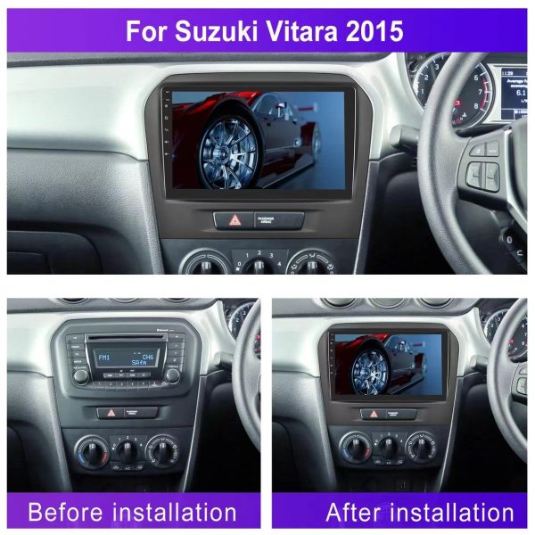 Car Frame Fascia Adapter For Suzuki Super Grand Vitara 2015-2019 Android Radio Dash Fitting Panel Kit (LM-001) - Image 3