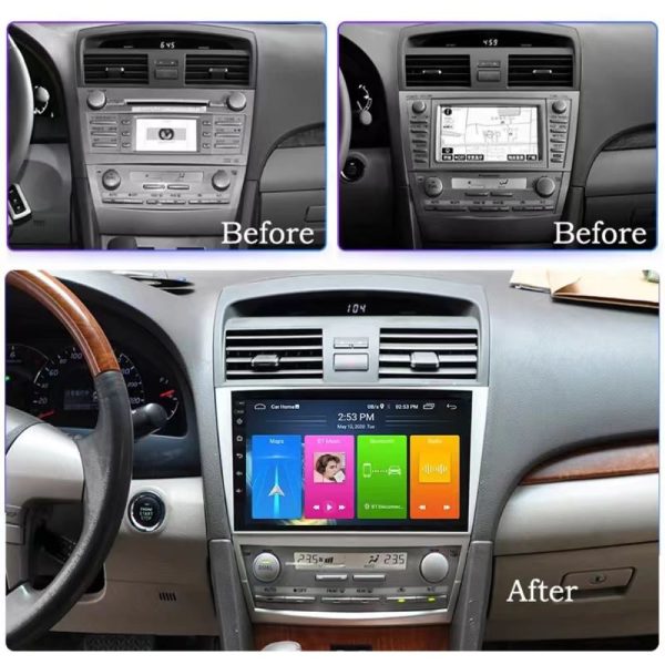 Car Fascia Frame Adaptor Android Audio Dash Trim Fitting Panel Kit For Toyota Camry Daihatsu Altis Solara （FT-001123） - Image 3