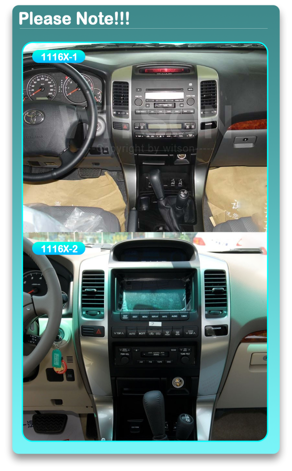 9.7" Screen Tesla Vertical Android Screen For Toyota Land Cruiser Prado 120 Lexus GX470 2004-2009 Car Multimedia Stereo GPS Carplay Player （SPZJ-001)） - Image 3