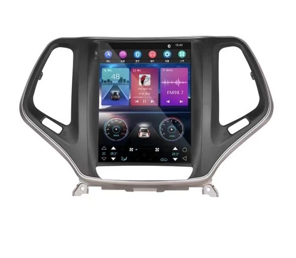Car Frame Fascia Adapter Canbus Box Decoder For Jeep Grand Cherokee 2014-2018 Android Radio Dash Fitting Panel Kit (JP-001002) - Image 2