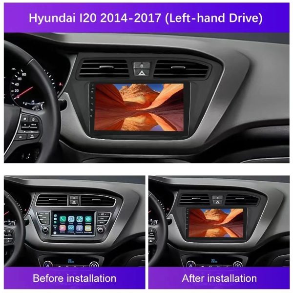 Car Frame Fascia Adapter For Hyundai I20 2014-2018 Android Radio Dash Fitting Panel Kit （XD-001） - Image 6