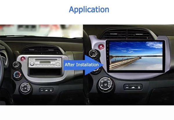 Car Frame Fascia Adapter Canbus Box Decoder For Honda Fit 2008-2013 Android Radio Dash Fitting Panel Kit (BT-001) - Image 2