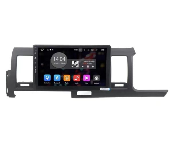 Car Frame Fascia Adapter For Toyota Hiace RHD 2005-2018 Android Big Screen Audio Dash Fitting Panel Kit (FT-105)