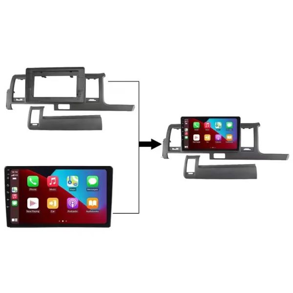 Car Frame Fascia Adapter For Toyota Hiace RHD 2005-2018 Android Big Screen Audio Dash Fitting Panel Kit (FT-105) - Image 3