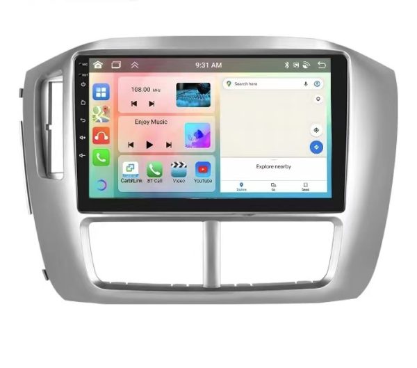 Car Frame Fascia Adapter Android Radio Dash Fitting Panel Kit For Honda Pilot (BT-117)
