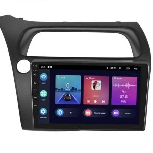 Car Frame Fascia Adapter Canbus Box Decoder Android Radio Dash Fitting Panel Kit For Honda Civic Hatchback (BT-012)