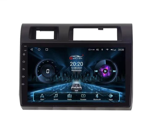 Car Frame Fascia Adapter For Toyota Land Cruiser 70 Pickup Truck Lc70 2007-2020 Android Radio Dash Fitting Panel Kit (FT-122)