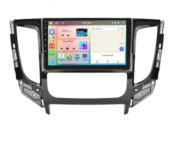Car Frame Adapter For Mitsubishi Pajero 2016-2019 2020+ Android Radio Audio Dash Panel (SL-013014)