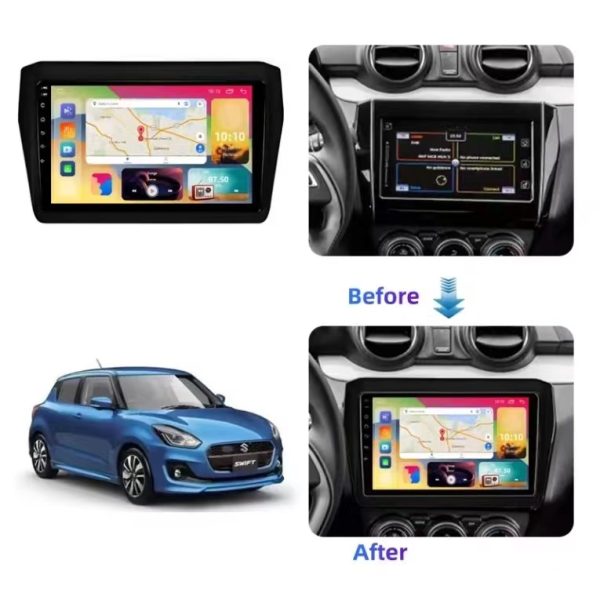 Car Frame Fascias Cable For SUZUKI SWIFT 2017 Android Dask Kit Fascia Frame Dash Mount Kit (LM-013) - Image 2