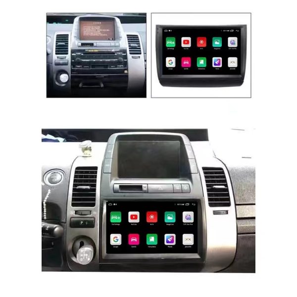 Car Frame Fascia Adapter Canbus Box Decoder Android Radio Dash Fitting Panel Kit For Toyota Prius 20 Series (FT-139) - Image 2