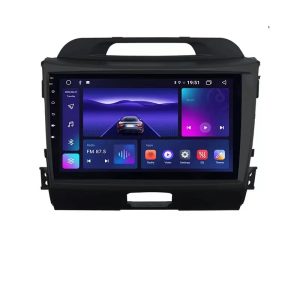 Car Frame Fascia Adapter Canbus Box Decoder Android Radio Dash Fitting Panel Kit For Kia Sportage (QY-014)