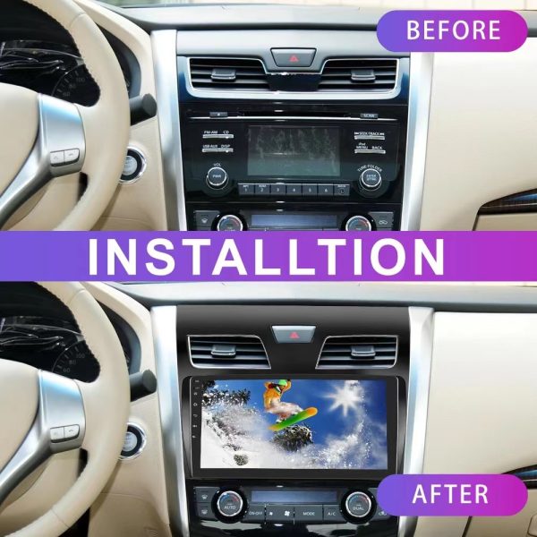 Car Frame Fascia Adapter Canbus Box Decoder For Nissan Teana Altima 2013-2018 Android Radio Dash Fitting Panel Kit (RC-014) - Image 3