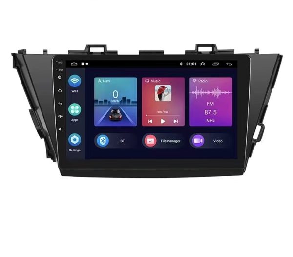 Car Frame Fascia Adapter Canbus Box Decoder For Toyota Prius+ Android Radio Dash Fitting Panel Kit (FT-140170)