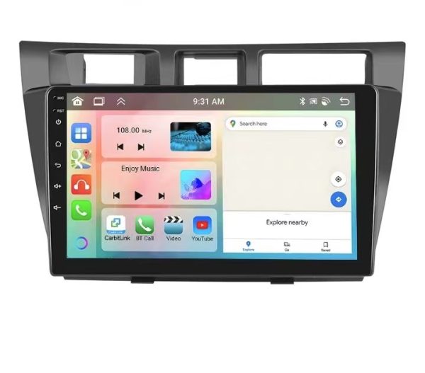 Car Frame Fascia Adapter For Toyota Mark II 9 GX110 2000-2007 Android Radio Dash Fitting Panel Kit (FT-143)