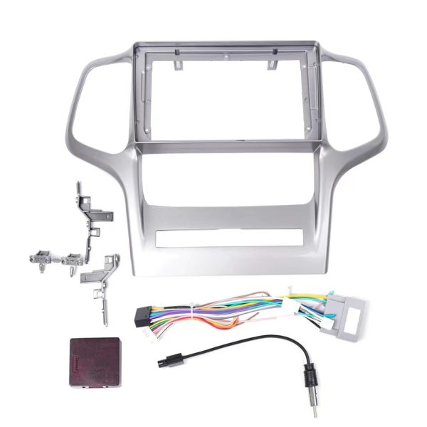 Car Frame Fascia Adapter Canbus Box Decoder Android Radio Dash Fitting Panel Kit For Jeep Grand Cherokee RST Laredo (JP-015) - Image 3