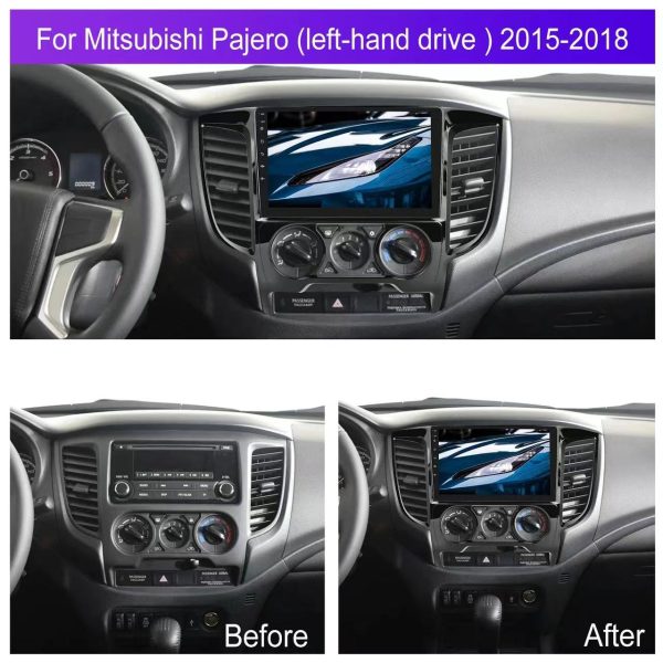 Car Frame Fascia Adapter For Mitsubishi Triton L200 2015-2019 Android Radio Audio Dash Fitting Panel Kit (SL-015) - Image 3