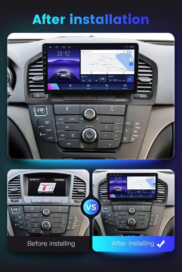 Car Frame Fascia Adapter Android Radio Dash Fitting Panel Kit For Buick Regal Opel Insignia (BK-016036) - Image 3