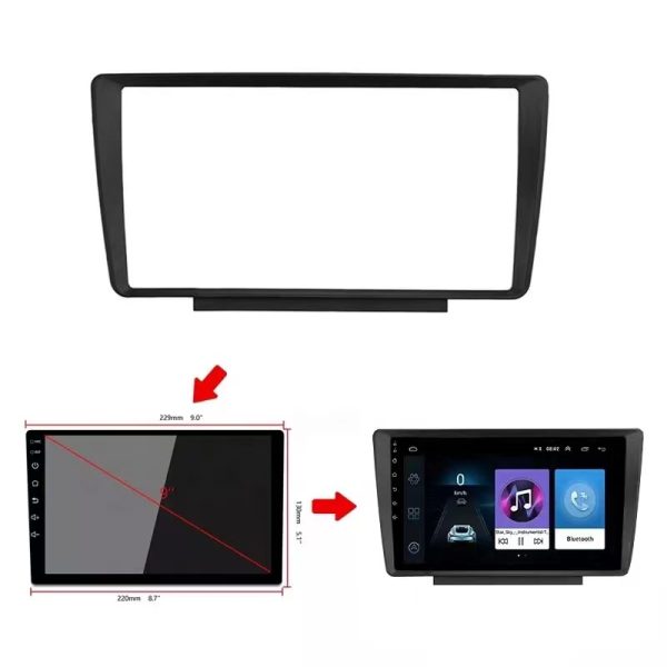 Car Frame Fascia Adapter Canbus Box Decoder For Skoda Octavia 2004-2014 Android Radio Dash Fitting Panel Kit (SKD-016) - Image 3