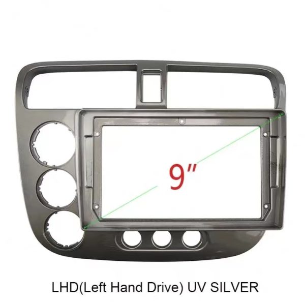Car Fascia Frame Adapter For Honda Civic Rebon 2001-2005 Android Radio Dashboard Fitting Panel Kit Face Plate (BT-016) - Image 4