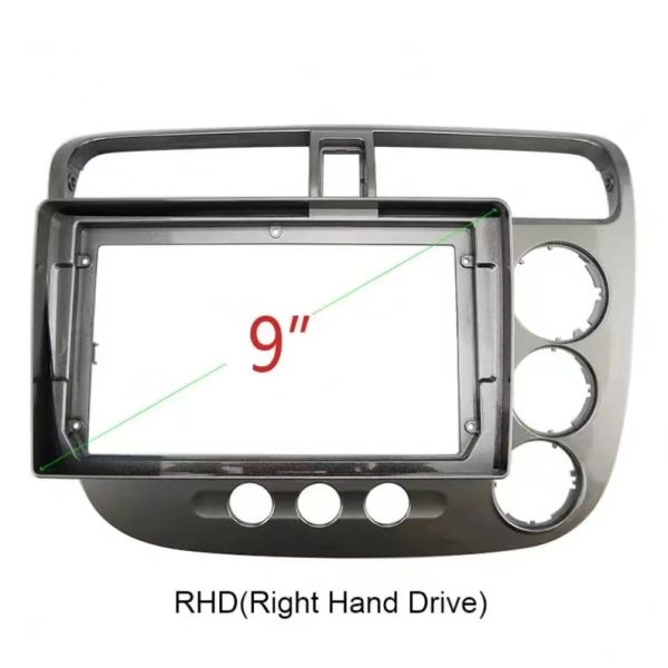Car Fascia Frame Adapter For Honda Civic Rebon 2001-2005 Android Radio Dashboard Fitting Panel Kit Face Plate (BT-016) - Image 3