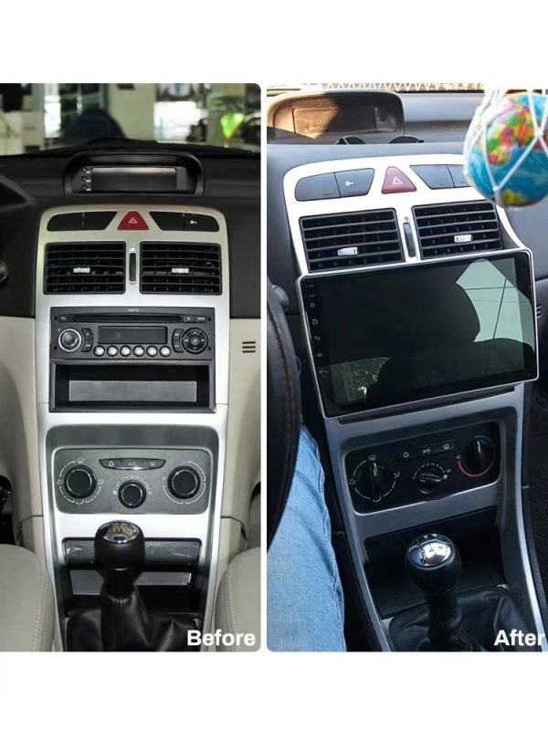 Car Frame Fascia Adapter Canbus Box Decoder For Peugeot 307 307CC 307SW 2002-2013 Android Radio Dash Fitting Panel Kit (BZ-017) - Image 2