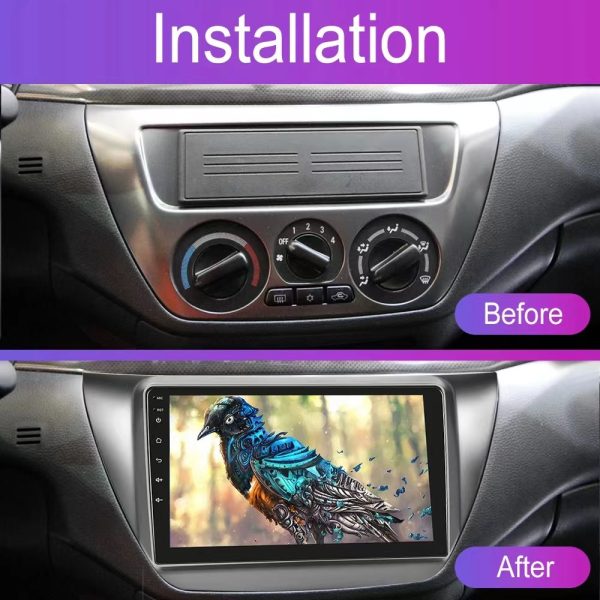 Car Frame Fascia Adapter For MitsubishiI Lancer Ralliart IX GLX Sportback Android Radio Audio Dash Fitting Panel Kit (SL-017018) - Image 5