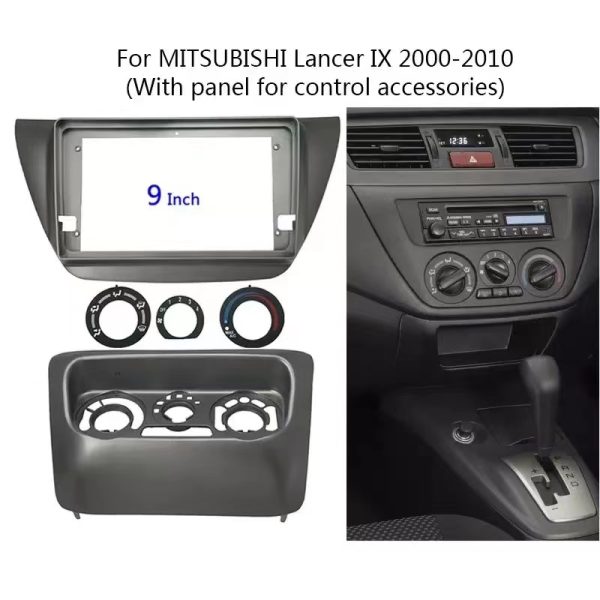 Car Frame Fascia Adapter For MitsubishiI Lancer Ralliart IX GLX Sportback Android Radio Audio Dash Fitting Panel Kit (SL-017018) - Image 4