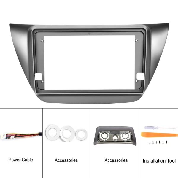 Car Frame Fascia Adapter For MitsubishiI Lancer Ralliart IX GLX Sportback Android Radio Audio Dash Fitting Panel Kit (SL-017018) - Image 2