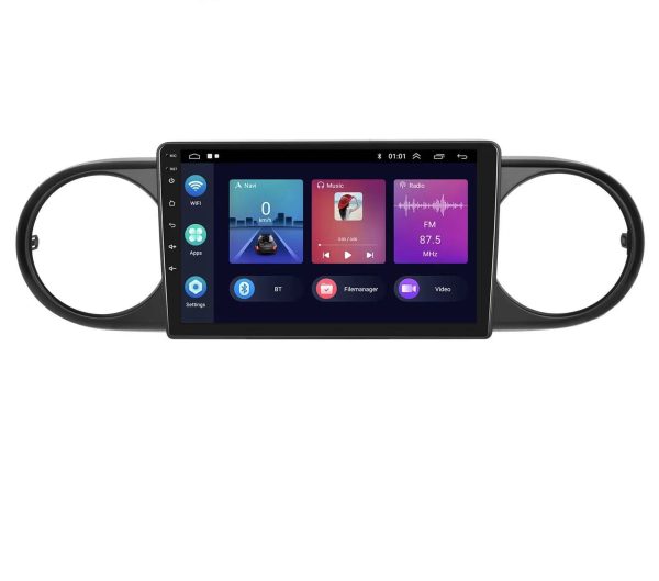 Car Frame Fascia Adapter For Toyota Rumion Corolla 2007-2019 Android Radio Dash Fitting Panel Kit (FT-173)