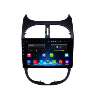 Car Frame Fascia Adapter Canbus Box Decoder For Peugeot 206 206CC 206SW 2000-2006 Android Radio Dash Fitting Panel Kit (BZ-018)