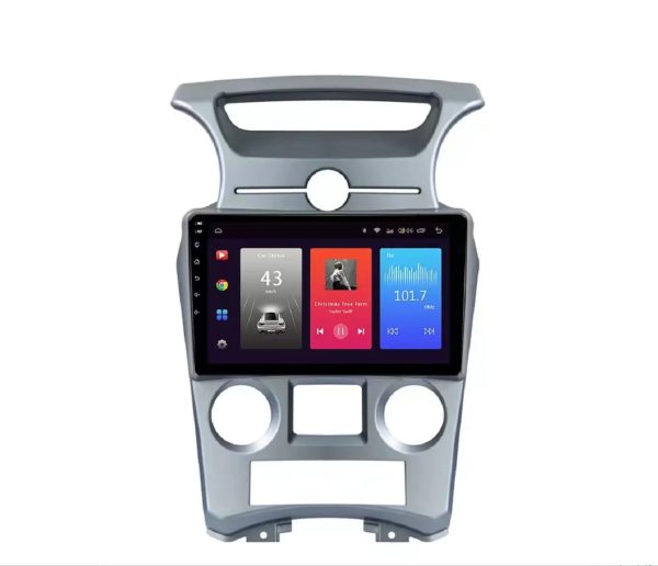 Car Frame Fascia Adapter Android Radio Dash Fitting Panel Kit For KIA Carens (QY-018)