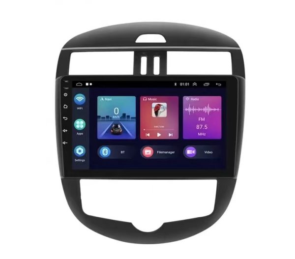 Car Frame Fascia Adapter For Nissan Tiida 2011-2015 Android Android Radio Dash Fitting Panel Kit (RC-018019020)