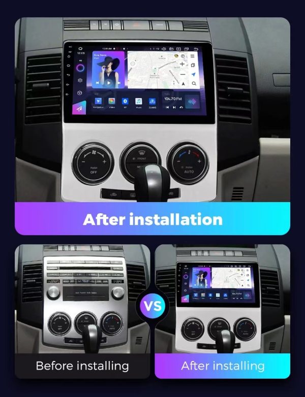 Car Frame Fascia Adapter For Mazda 5 2004-2009 Android Radio Dash Fitting Panel Kit (MZD-018) - Image 2