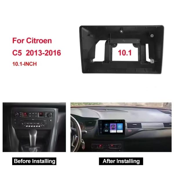 Car Frame Fascia Adapter Canbus Box Decoder For Citroen C5 2008-2016 Android Radio Dash Fitting Panel Kit (XTL-018) - Image 2