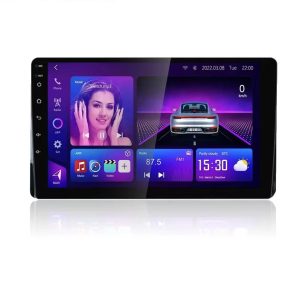 Car Frame Kit Fascias Panel For TOYOTA Highlander CROWN KLUGER 2021 Android Big Screen Audio Frame (FT-185)