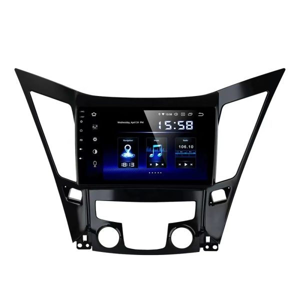 Car Frame Fasica Adapter Canbus Box Decoder Android Radio Dash Fitting Panel Kit For Hyundai Sonata 8 (XD-019)