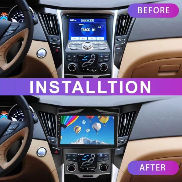 Car Frame Fasica Adapter Canbus Box Decoder Android Radio Dash Fitting Panel Kit For Hyundai Sonata 8 (XD-019) - Image 3