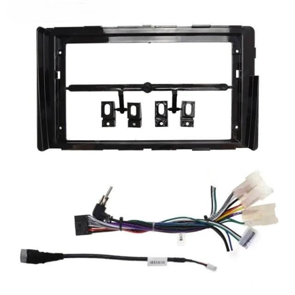 Car Frame Fascia Adapter Android Radio Dash Fitting Panel Kit For Toyota Vios (FT-220) - Image 2