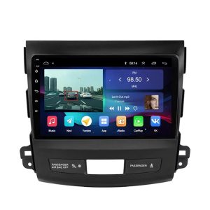 Car Frame Fascia Adapter For Mitsubishi Outlander 2006-2012 Android Radio Dash Fitting Panel Kit (SL-002)