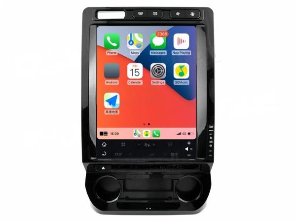 12.1" Screen Tesla Vertical Android Screen For Ford F150 Raptor 2015-2021 Car Multimedia Stereo GPS Carplay Player (SPZJ-002) - Image 3