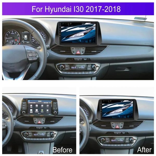 Car Frame Fascia Adapter Canbus Box Decoder For Hyundai i30 Elantra GT 2017-2021 Android Radio Dash Fitting Panel Kit (XD-002) - Image 2