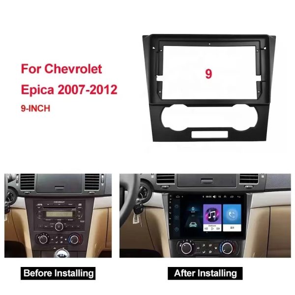 Car Frame Fascia Adapter Android Radio Dash Fitting Panel Kit For Chevrolet Epica (XFL-020) - Image 2