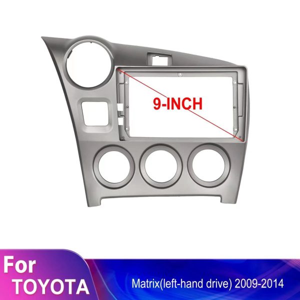 Car Frame Fascia Adapter Android Radio Dash Fitting Panel Kit For Toyota Matrix 2 E140 Pontiac Vibe (FT-213) - Image 3