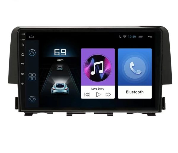 Car Frame Fascia Adapter Canbus Box Decoder Android Radio Dash Fitting Panel Kit For Honda Civic （BT-028）
