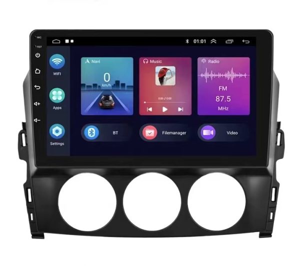 Car Frame Fascia Adapter For Mazda MX-5 MX5 2009-2015 Android Radio Dash Fitting Panel Kit (MZD-028)