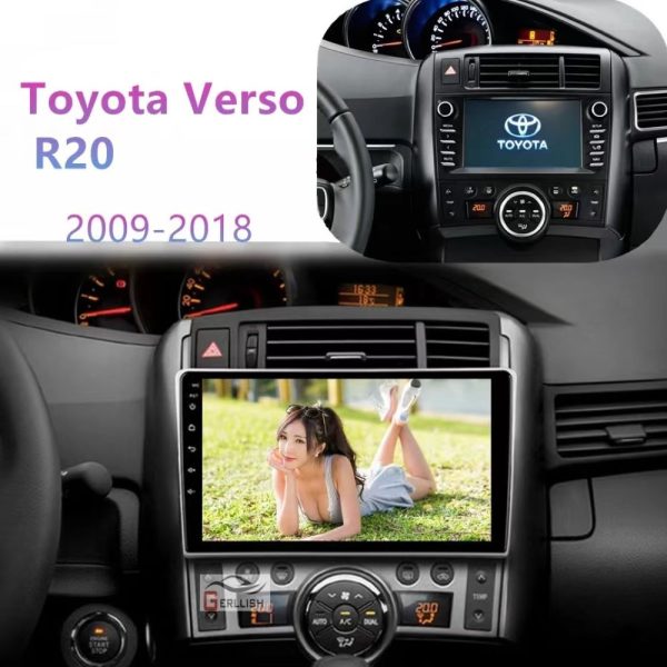 Car Frame Fascia Adapter Android Radio Dash Fitting Panel Kit For Toyota Verso EZ  R20 (FT-028) - Image 3