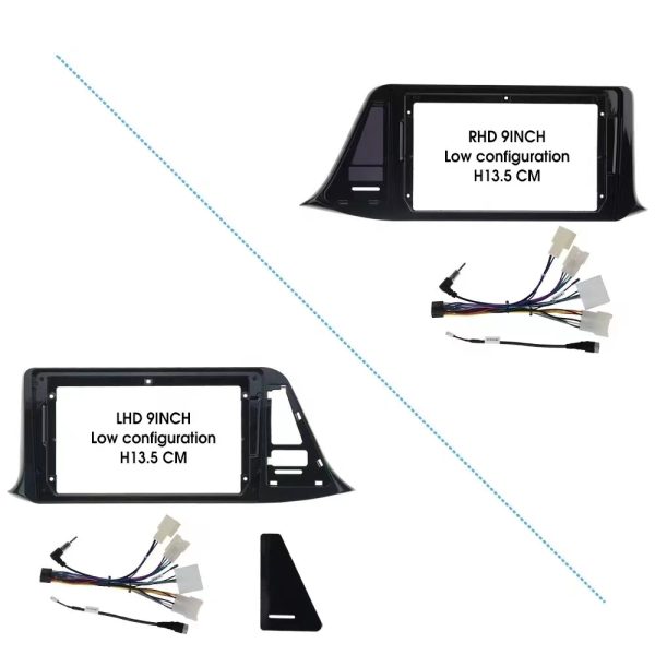 Car Frame Fascia Adapter Canbus Box Decoder For Toyota CHR 2016 Stereo Android Radio Dash Fitting Panel Kit （FT-029） - Image 2