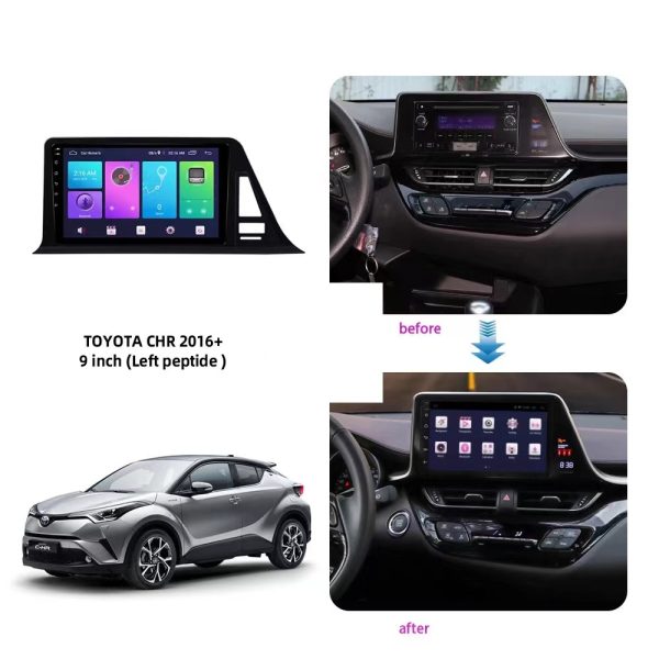 Car Frame Fascia Adapter Canbus Box Decoder For Toyota CHR 2016 Stereo Android Radio Dash Fitting Panel Kit （FT-029） - Image 3